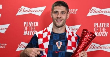 كأس العالم 2022.. كراماريتش يحصد جائزة أفضل لاعب فى مباراة كرواتيا وكندا