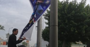 محافظ الإسكندرية: إزالة 210 إعلانات مخالفة بنطاق مختلف أحياء المدينة