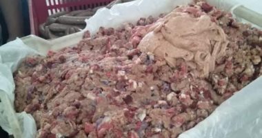 "تموين بورسعيد" تضبط طن دهن حيوانى يدخل فى مصنعات اللحوم منتهى الصلاحية