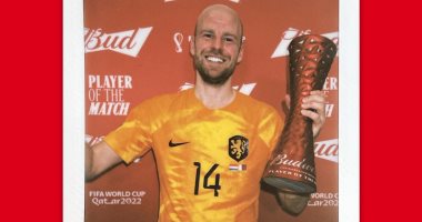 كأس العالم قطر 2022.. كلاسين يتوج بجائزة أفضل لاعب فى مباراة هولندا وقطر