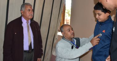 جامعة السادات تدشن قافلة طبية مجانية بقرية "الكتامية " ضمن مبادرة حياة كريمة