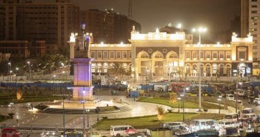 نموذج للقضاء على العشوائية.. ميدان محطة مصر بالإسكندرية يتألق بعد 95 عاما (فيديو)