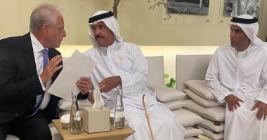 محافظ جنوب سيناء يلتقى رئيس اتحاد سباقات الهجن فى الإمارات