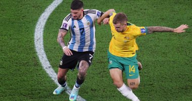 الأرجنتين ضد أستراليا.. الكانجارو يقلص الفارق إلى 2-1 بعد 77 دقيقة "فيديو"