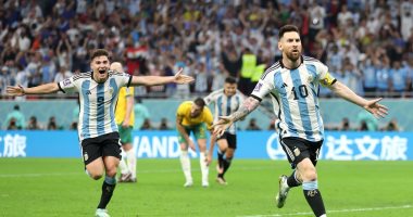 الأرجنتين ضد أستراليا.. ميسي يمنح التانجو التقدم في الشوط الأول 1-0 "فيديو"