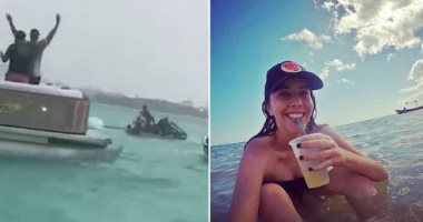 نزلت تجيب الشبشب.. حادث مروع لفتاة قفزت فى البحر بكولومبيا (فيديو)