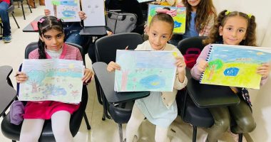 مبادرة "ابني أديبا " تواصل أنشطتها لتعليم الأطفال الرسم  