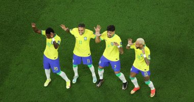 كأس العالم 2022.. البرازيل تسجل رباعية فى الشوط الأول للمرة الثانية