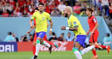 منتخب البرازيل يرقص على حساب كوريا الجنوبية ويتأهل لربع نهائى كأس العالم