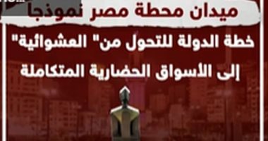 ميدان محطة مصر نموذجا.. خطة التحول من العشوائية إلى الأسواق الحضارية.. فيديو