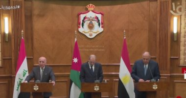 وزير الخارجية: الآلية الثلاثية تهدف لتحقيق استقرار ومصالح مصر والعراق والأردن
