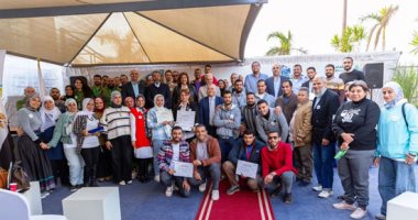 بنك الطعام المصري يقيم حفلا لتكريم 50 متطوعا لجهودهم في تنفيذ برامجه المختلفة