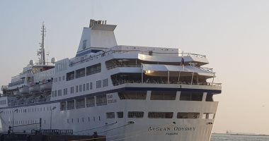 ميناء بورسعيد يستقبل السفينة السياحية AEGEAN ODYSSEY وعلى متنها 364 سائحا