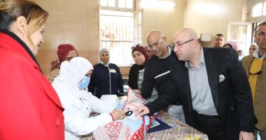محافظ بنى سويف يطلق إشارة بدء الحملة القومية للتطعيم ضد شلل الأطفال.. صور