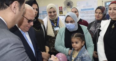 محافظ بورسعيد: حملة التطعيم ضد شلل الأطفال تستهدف أكثر من 101 ألف طفل