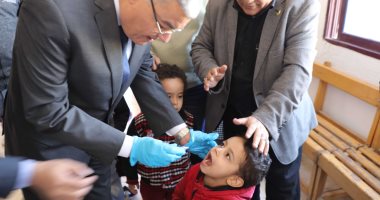 محافظ المنيا: إطلاق حملة التطعيم ضد شلل الأطفال بمشاركة 2832 من الفرق الطبية 