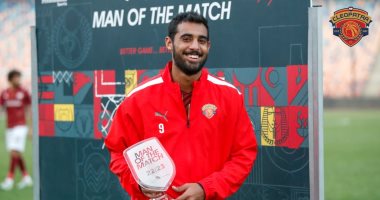 أحمد ياسر ريان يحصد جائزة أفضل لاعب فى مباراة سيراميكا والحرس