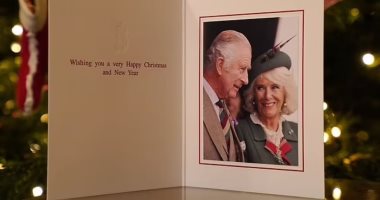 الملك تشارلز وزوجته كاميلا يصدران أول بطاقة كريسماس فى عهدهما.. صور