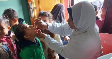 حملات للتطعيم ضد مرض شلل الأطفال بمدن دمياط.. صور‎‎