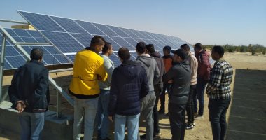 دورة تدريبية بالوادى الجديد لتدريب الشباب فى مجال الطاقة الشمسية