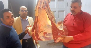 ضبط عدد من المخالفات بمحلات بيع اللحوم فى حملة تموينية بالدقهلية