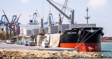 153800 طن قمح رصيد صوامع القطاع العام من ميناء دمياط‎‎