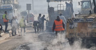 محافظ القليوبية يتفقد أعمال رصف المرحلة الثانية من شارع فريد ندا