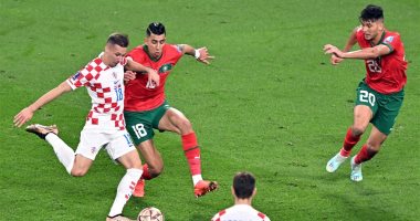كأس العالم 2022.. كرواتيا تتفوق على المغرب بثنائية فى الشوط الأول "فيديو"