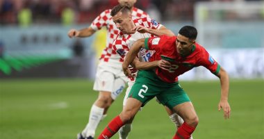 كأس العالم 2022.. منتخب كرواتيا يواصل تفوقه على المغرب 2 - 1 بعد 75 دقيقة