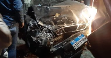 إصابة 4 أشخاص إثر حادث تصادم سيارتين في بورسعيد