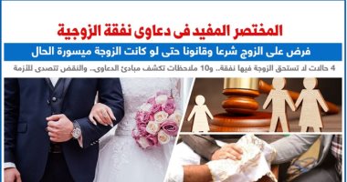 هل تُفرض النفقة الزوجية على الزوج حتى لو كانت الزوجة ميسورة الحال؟.. عن برلماني