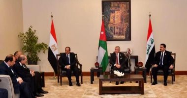 الرئيس السيسى يشارك فى قمة ثلاثية مع العاهل الأردنى ورئيس الوزراء العراقى