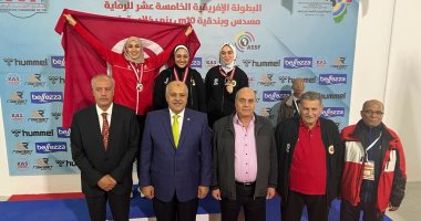 ذهبيتان وبرونزية لمصر في بطولة إفريقيا للرماية بتونس