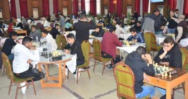 انطلاق بطولة الشهيد الرفاعى للشطرنج بجامعة المنوفية بمشاركة 80 طالبا وطالبة