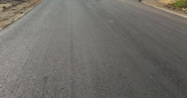 الانتهاء من رصف طريق الخريجين بطول 13 كم بمركز سمالوط فى المنيا