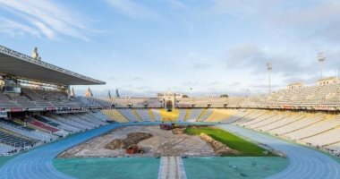 برشلونة يجهز الملعب الأولمبي لبدء عملية تجديد كامب نو