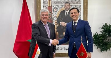 وزير التعليم العالى يلتقى بوزير الإدماج الاقتصادى المغربى لبحث التعاون