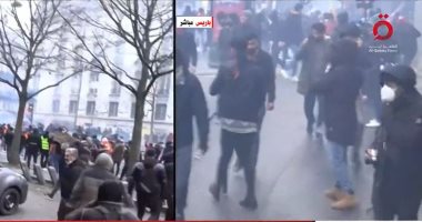 "القاهرة الإخبارية": تجدد الاشتباكات بين قوات الأمن والمحتجين فى باريس
