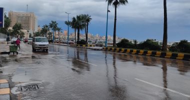 طقس الإسكندرية الآن.. هطول أمطار واستمرار رفع حالة الطوارئ.. فيديو وصور