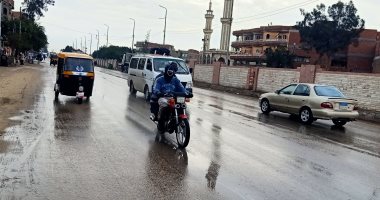 هطول أمطار خفيفة بالشرقية وسيولة مرورية بطرق المحافظة.. صور