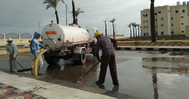 «الصرف الصحى بالإسكندرية»: أمطار متوسطة.. ونتعامل مع تجمعات المياه باستمرار