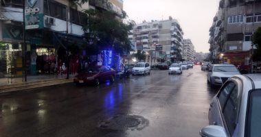 الأمطار الغزيرة تتواصل بسماء بورسعيد مع انخفاض ملحوظ بدرجات الحرارة.. صور