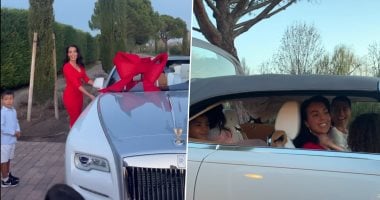 سيارة فاخرة هدية جورجينا لـ"كريستيانو رونالدو" احتفالا بالكريسماس