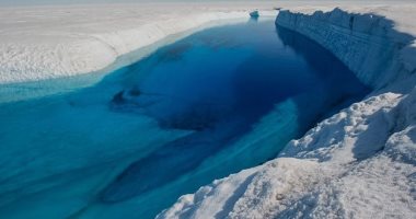  دراسة: الأنهار الجليدية تذوب فى جرينلاند بمعدل أسرع 100 مرة مما كان متوقعا