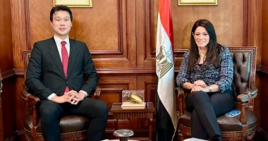 رانيا المشاط تناقش تعزيز العلاقات المشتركة مع سفير كوريا الجنوبية بالقاهرة