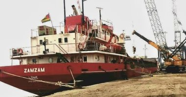 تصدير خام الكلنكر إلى دول أفريقيا عبر الأرصفة الجديدة بميناء شرق بورسعيد
