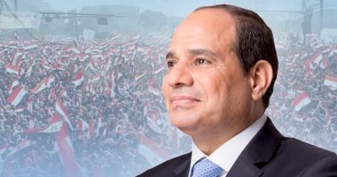 ربنا أنقذ مصر ومش هننسى الشهداء.. ردود الرئيس السيسى على "قادرون باختلاف"