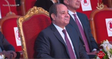 الرئيس السيسي يشاهد فيلما عن تضحيات وبطولات "قادرون باختلاف"
