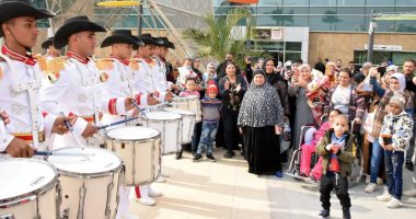إدارة الموسيقات العسكرية تشارك بحفل لأطفال مؤسسة مستشفى سرطان 57357.. صور