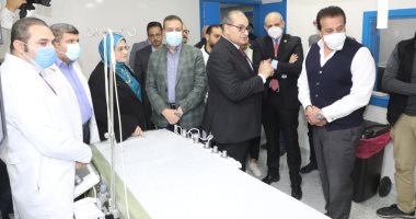 وزير الصحة يوجه بإنشاء مجمع طبي متكامل على قطعة أرض فضاء بمستشفى منوف العام